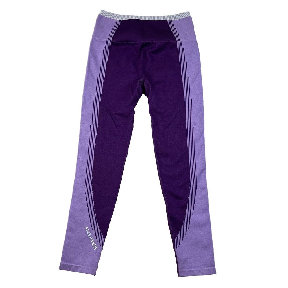 Fabletics Seamless Fusion High-Waisted 7/8 Leggings Women S Luxe Plum